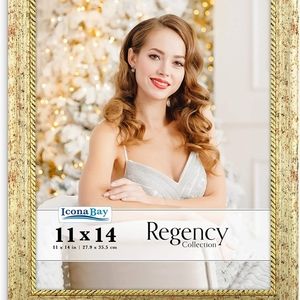 3 pack 11×14 gold picture frames